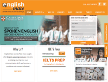 Tablet Screenshot of englishmate.com